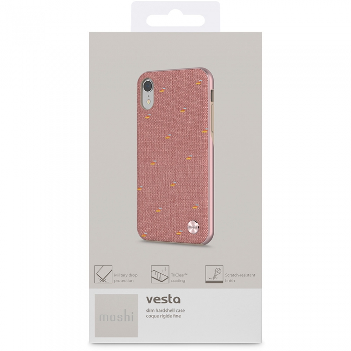 Moshi Vesta Case For iPhone XR Pink 8
