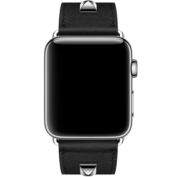 بند اپل واچ 3 هرمس مردانه 42 میلیمتری مدل Noir Swift Leather Single Tour Médor 4 بند اپل واچ 3 هرمس مردانه 42 میلیمتری مدل Noir Swift Leather Single Tour Médor - تصویر 4