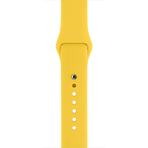بند اپل واچ 3 اسپرت مدل 38mm Yellow Sport Band 1 بند اپل واچ 3 اسپرت مدل 38mm Yellow Sport Band