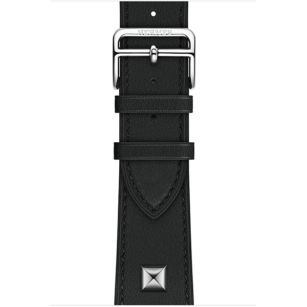بند اپل واچ 3 هرمس مردانه 42 میلیمتری مدل Noir Swift Leather Single Tour Médor 1 بند اپل واچ 3 هرمس مردانه 42 میلیمتری مدل Noir Swift Leather Single Tour Médor