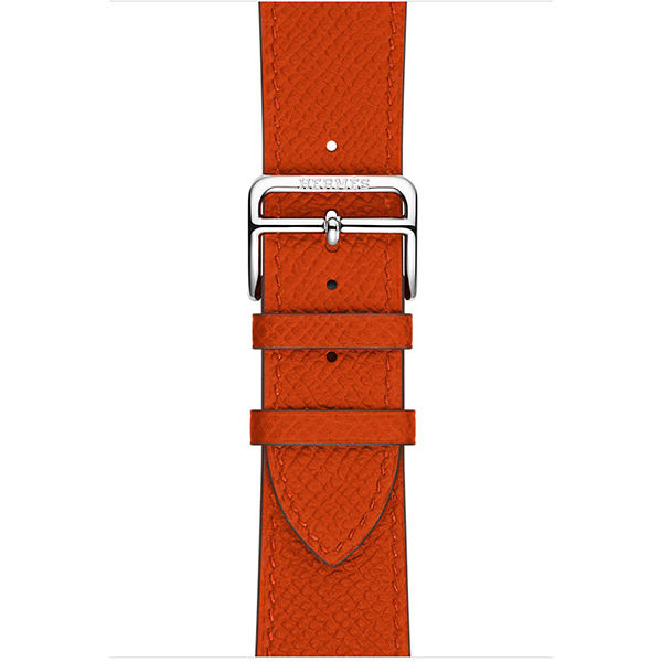 بند اپل واچ 3 هرمس مردانه 42 میلیمتری مدل Feu Epsom Leather Single Tour 1 بند اپل واچ 3 هرمس مردانه 42 میلیمتری مدل Feu Epsom Leather Single Tour