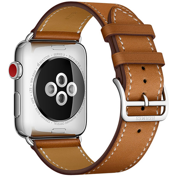 بند اپل واچ 3 هرمس زنانه 38 میلیمتری مدل Fauve Barenia Leather Single Tour 2 بند اپل واچ 3 هرمس زنانه 38 میلیمتری مدل Fauve Barenia Leather Single Tour - تصویر 2
