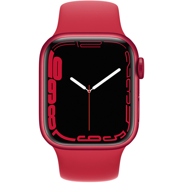Apple Watch Series 7 PRODUCT RED Aluminum Case with PRODUCT RED Sport Band 41mm 1