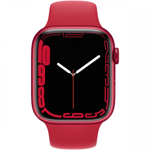 Apple Watch Series 7 PRODUCT RED Aluminum Case with PRODUCT RED Sport Band 45mm 2
