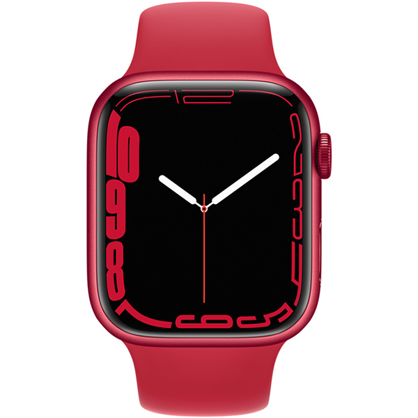Apple Watch Series 7 PRODUCT RED Aluminum Case with PRODUCT RED Sport Band 45mm 2