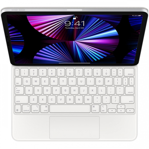 Magic Keyboard for iPad Pro 11 inch 3rd generation and iPad Air 4th generation US English White 4