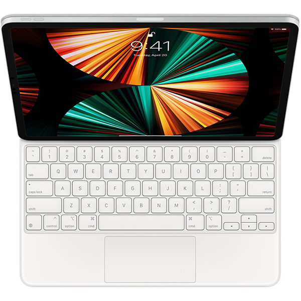 Magic Keyboard for iPad Pro 12.9‑inch 5th generation US English White 2