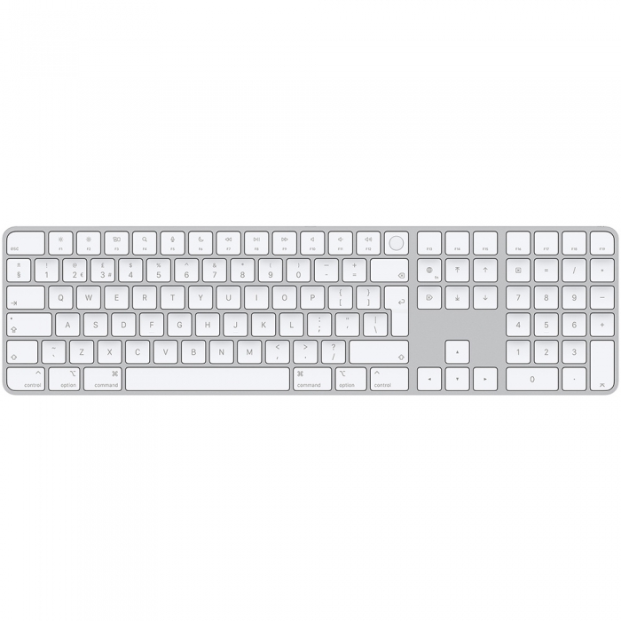 Magic Keyboard with Touch ID and Numeric Keypad for Mac models with Apple silicon 6