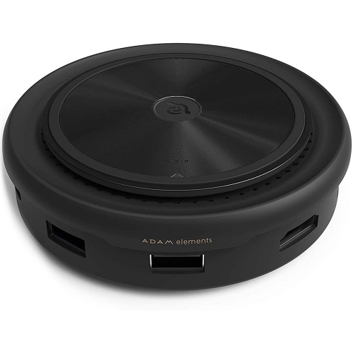 Adam Elements CASA Hub O7 Wireless Charger USB 3.1 USB C 1 in 7 Black