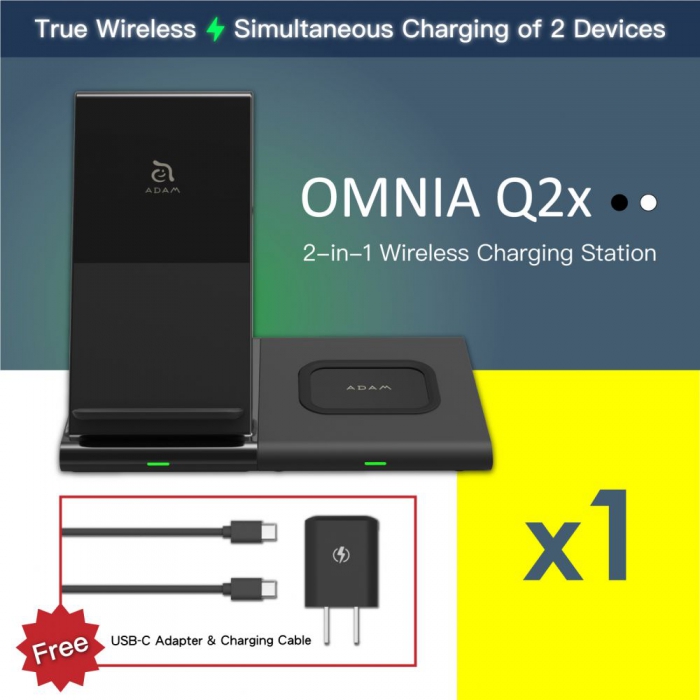 Adam Elements OMNIA Q2x Wireless Charging Station 10