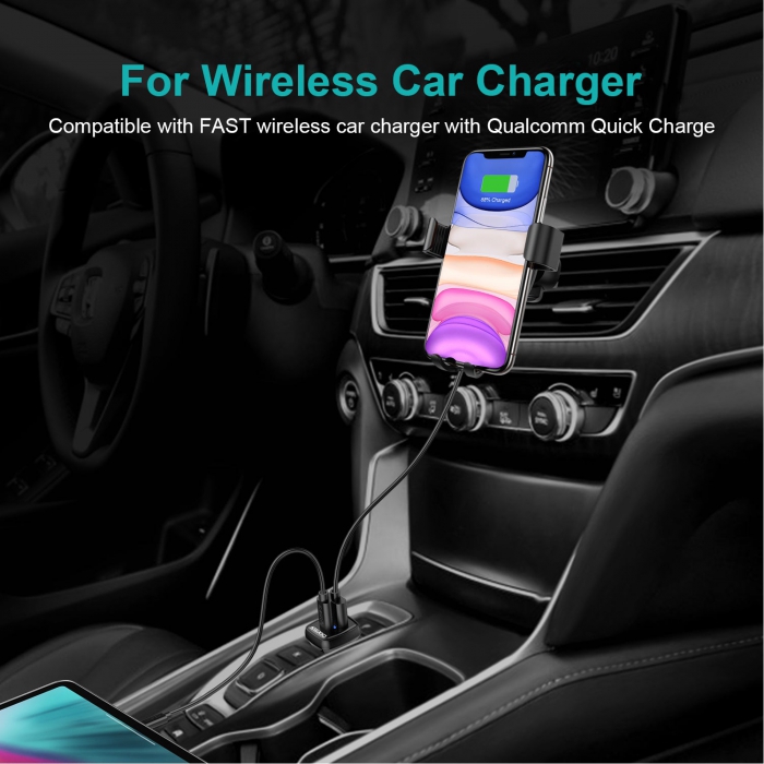 CHOETECH Car Charger Fast Charge PD18W TC0005 11