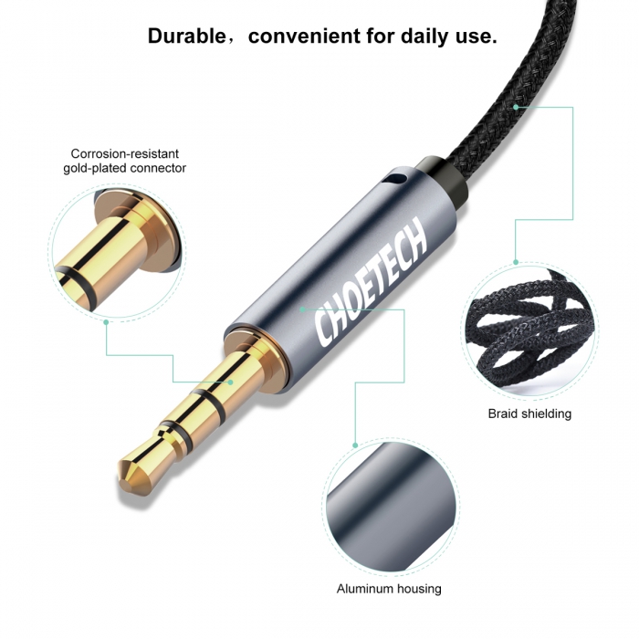 CHOETECH Extension AUX Cable AUX001 4