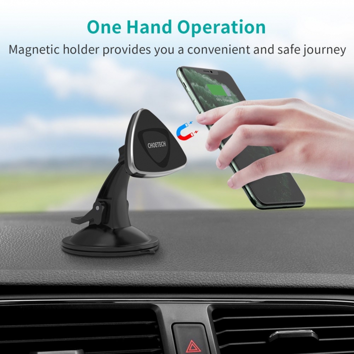 CHOETECH Magnetic Car Phone Mount H010 9