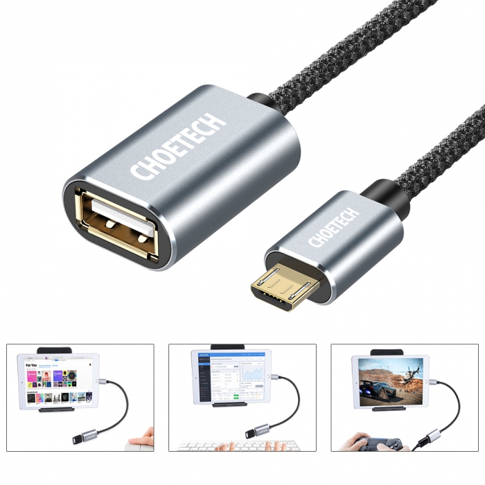 CHOETECH OTG Micro USB To USB 2.0 Cable AB0013 10