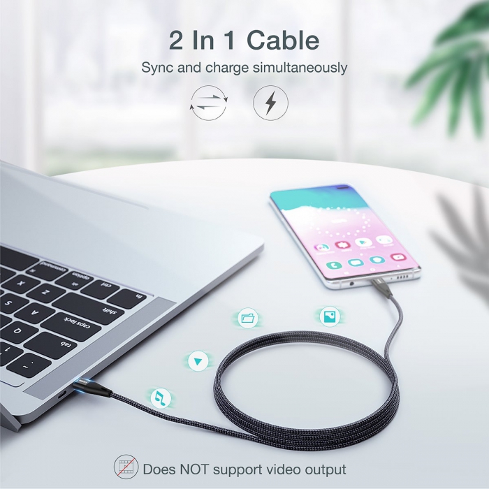 CHOETECH PD 60W USB C to USB C Cable 8