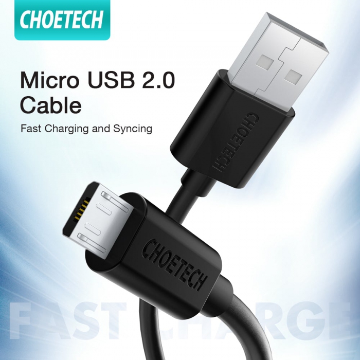 CHOETECH USB A to Micro USB Cable AB003 8