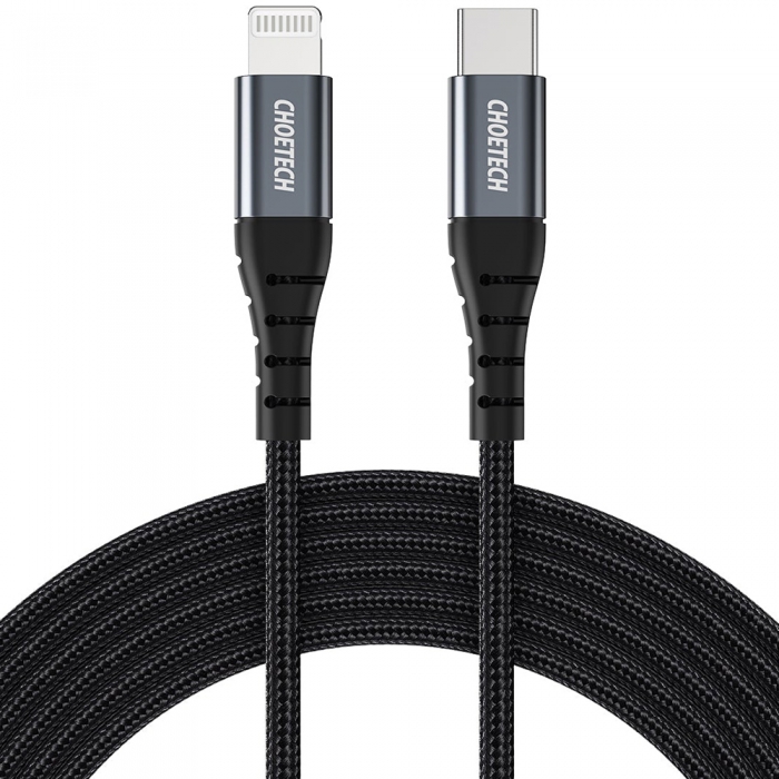 کابل CHOETECH چویتِک تبدیل USB-C به Lightning طول 1.2 متری 3 آمپر مدل IP0039