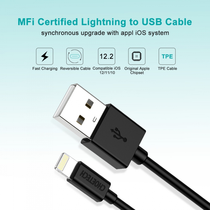 CHOETECH USB to Lightning Cable IP0027 8