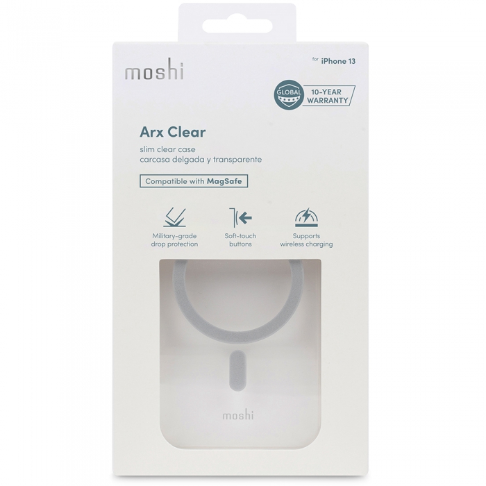 Moshi Arx Clear MagSafe Case For iPhone 13 3