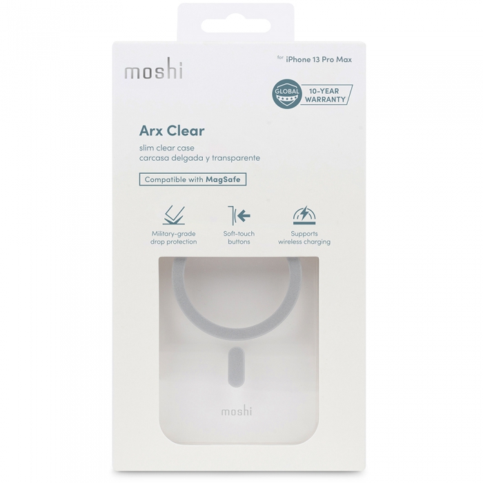 Moshi Arx Clear MagSafe Case For iPhone 13 Pro Max 8