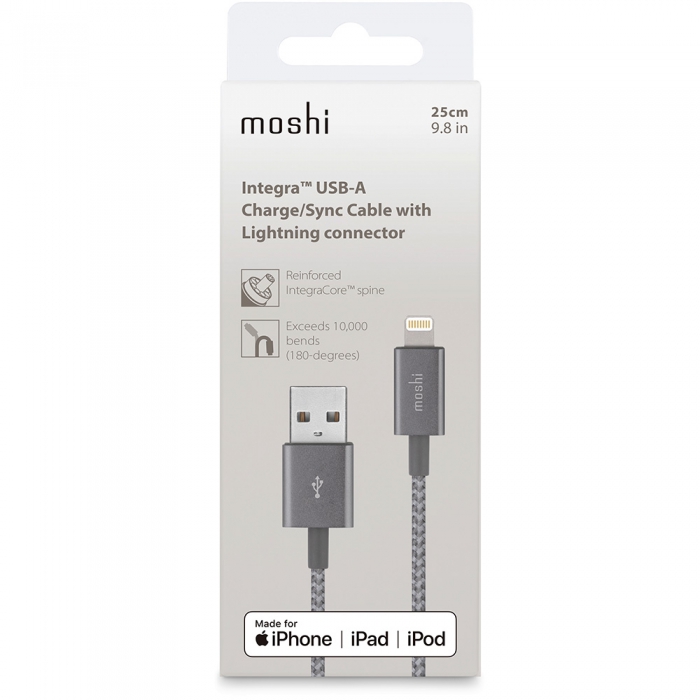 Moshi Integra Lightning to USB A Cable 0 6