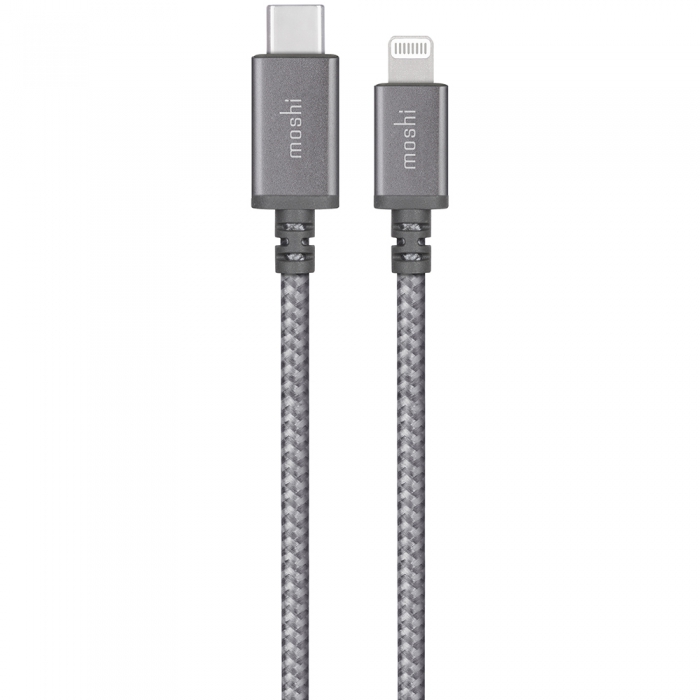 Moshi Integra USB C to Lightning Cable 0.25m Gray 9