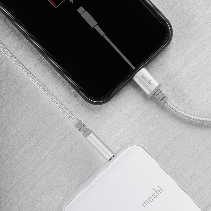Moshi Integra USB C to Lightning Cable 1.2m Gray 2