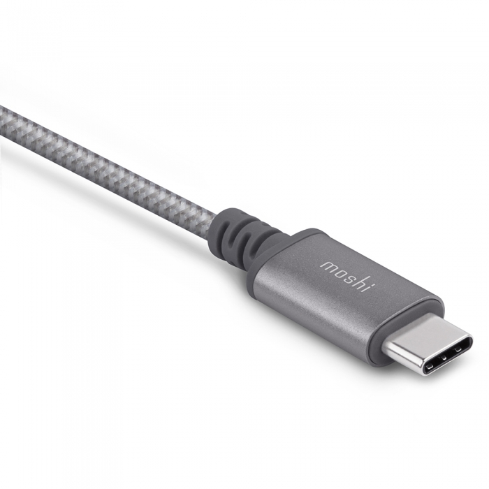 Moshi Integra USB C to USB A Cable 0.25cm Gray 1