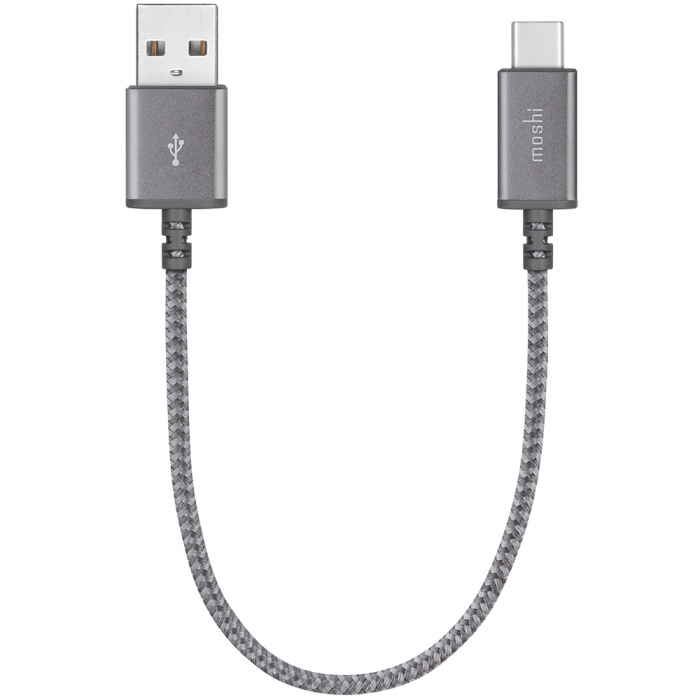 Moshi Integra USB C to USB A Cable 0.25cm Gray 2
