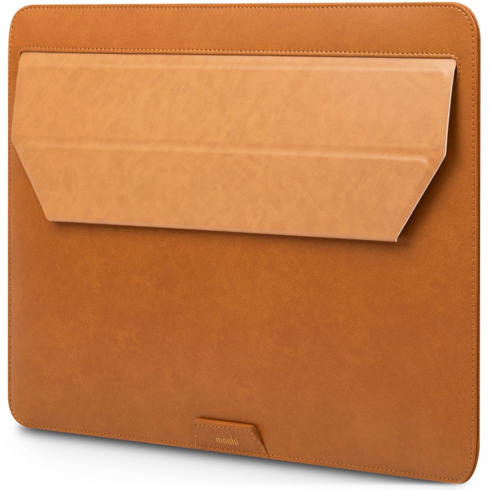 کیف موشی MOSHI مدل Muse 13 3-in-1 Slim Laptop Sleeve قهوه ای کاراملی - تصویر 3