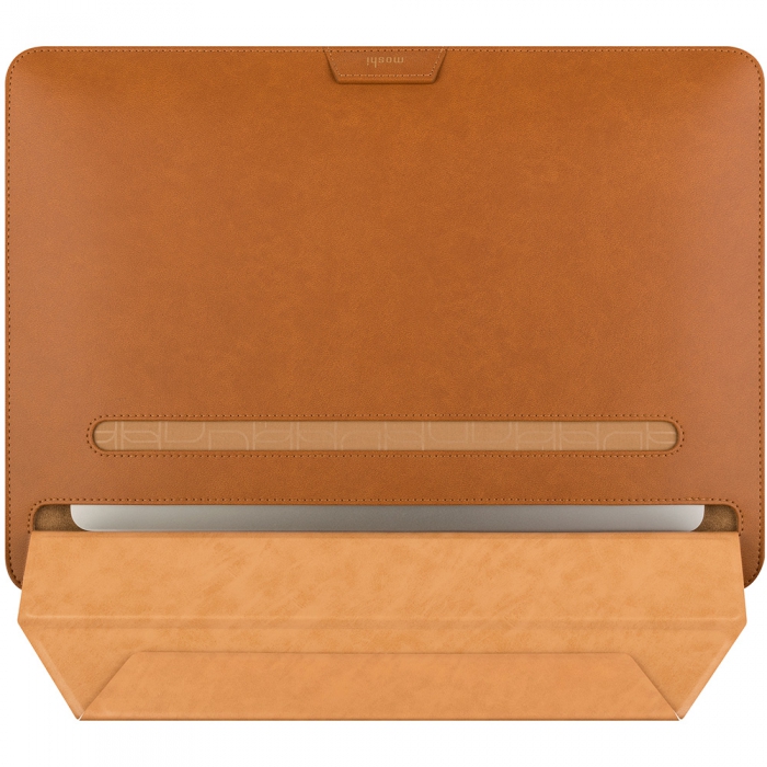 کیف موشی MOSHI مدل Muse 13 3-in-1 Slim Laptop Sleeve قهوه ای کاراملی - تصویر 19