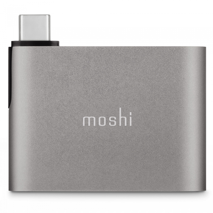 Moshi USB C to HDMI with Charging Adapter Titanium Gray 3