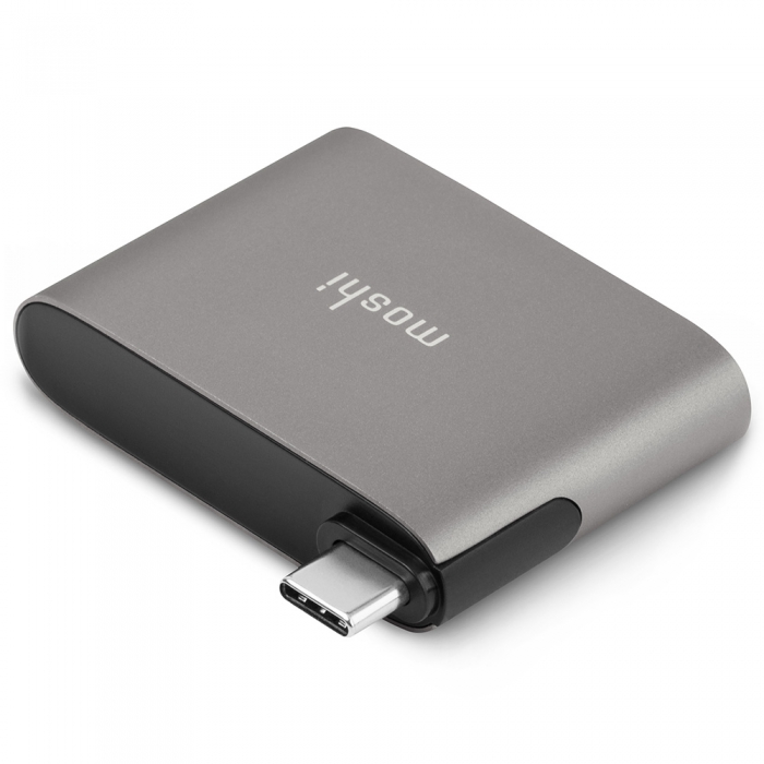 Moshi USB C to HDMI with Charging Adapter Titanium Gray 5