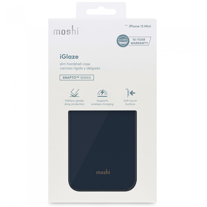 Moshi iGlaze Case For iPhone 13 mini Blue 2