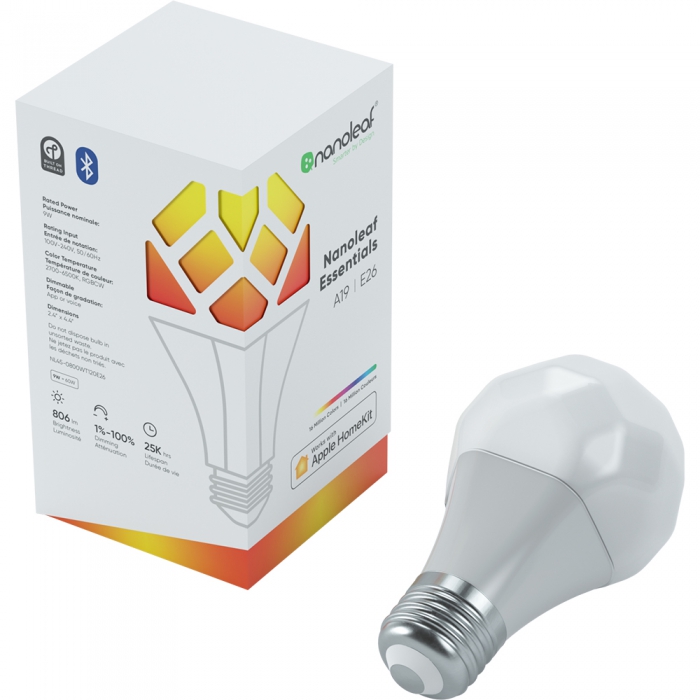 Nanoleaf Essentials Smart Bulb E27 NL45 0800WT240E27 1