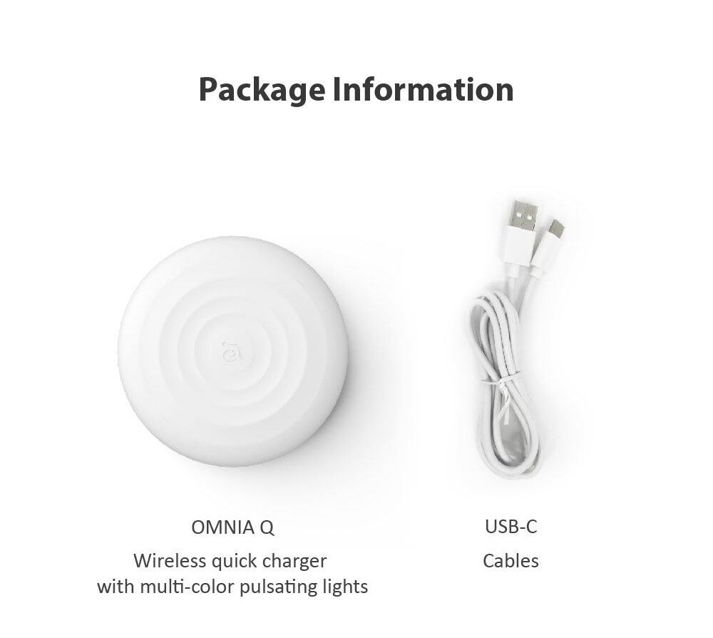 OMNIA Q Wireless Charging Pad 8