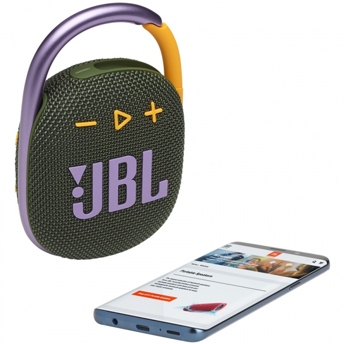 JBL Clip 4 Portable Bluetooth Speaker 64