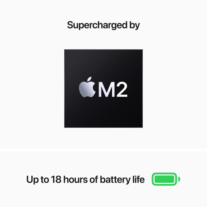 Apple Macbook Air 13.6 inch 2022 m2 Chip Midnight 10