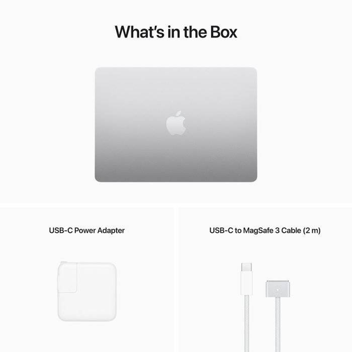 Apple Macbook Air 13.6 inch 2022 m2 Chip Silver 6