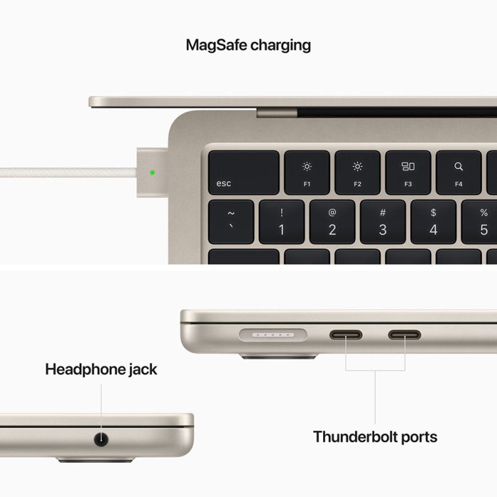 Apple Macbook Air 13.6 inch 2022 m2 Chip Star