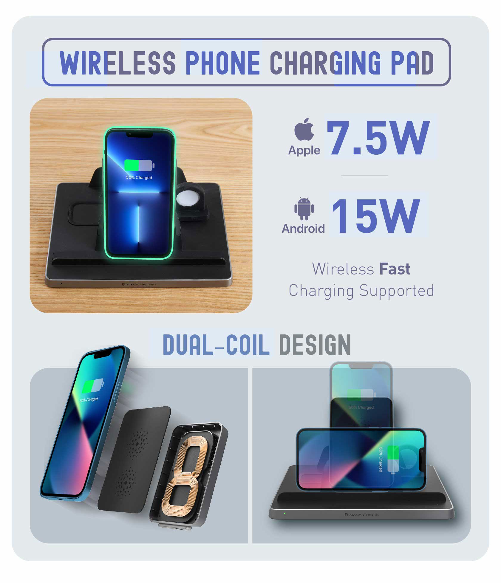 OMNIA Q5 5 in 1 Wireless Charging Station 3 1