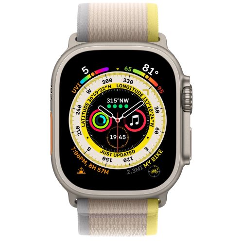 Titanium Case with YellowBeige Trail Loop 2