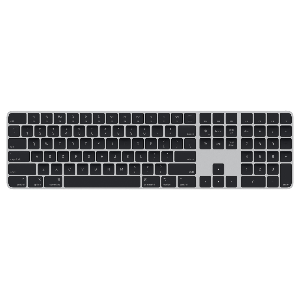 Magic Keyboard with Touch ID and Numeric Keypad for Mac models with Apple silicon US English Black Key