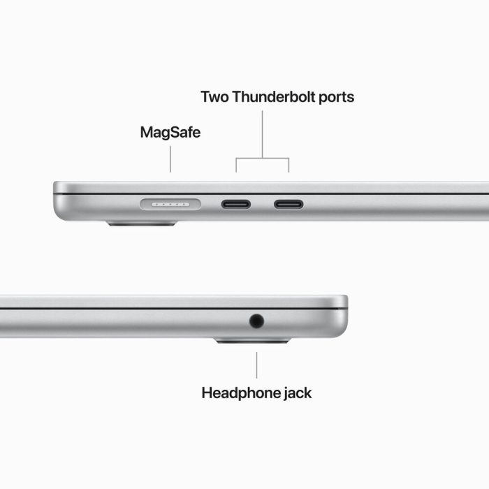 Apple Macbook Air M2 Chip 15 inch Series Silver 5