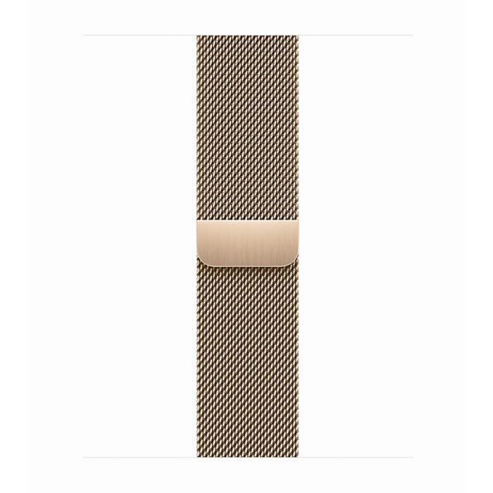 Apple Watch Series 9 GPS Cellular 41mm Gold Stainless Steel Case with Gold Milanese Loop Hiapple 1