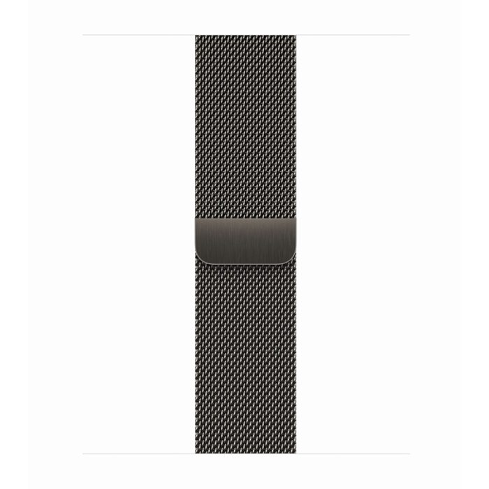 Apple Watch Series 9 GPS Cellular 41mm Graphite Stainless Steel Case with Graphite Milanese Loop Hiapple 1