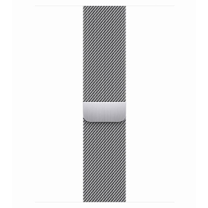 اپل واچ سری 9 سلولار استیل قاب Silver Stainless Steel Case با بند Silver Milanese Loop مردانه 45 میلیمتری - تصویر 3