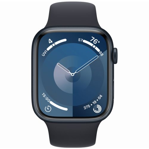 Apple Watch Series 9 Midnight Aluminum Case with Midnight Sport Band 41mm 3 Hiapple.ir