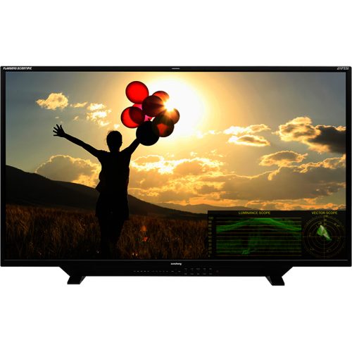 Flanders Scientific 55 inch UHD QD OLED HDR Mastering Monitor with 12G6G3GHD SDI Hiapple 12