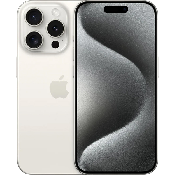 iphone 15 pro white titanium 1